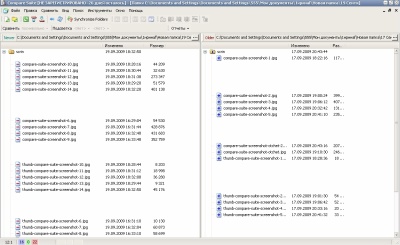 Программа для сравнения двух файлов — Compare Suite 